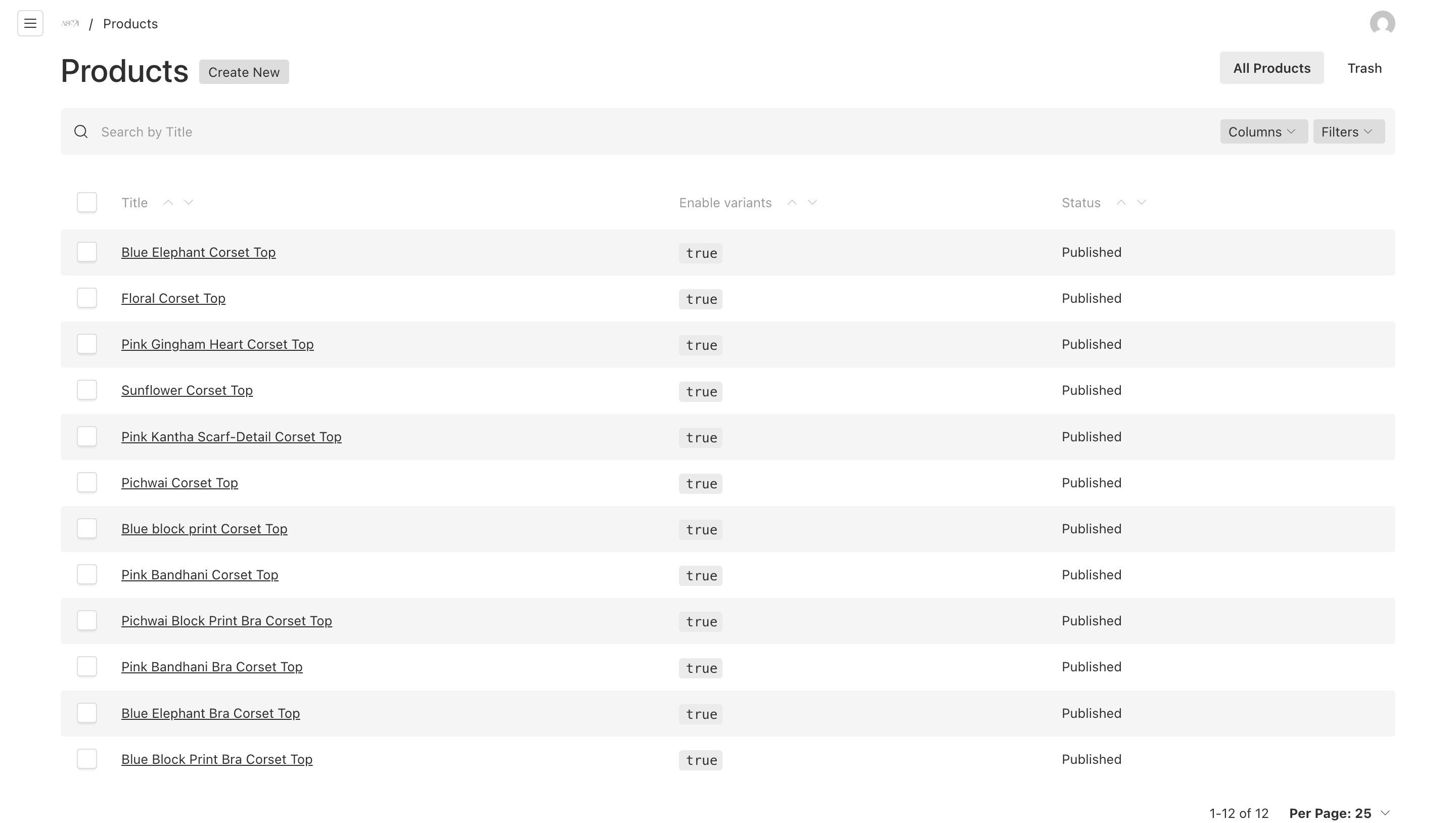product upload