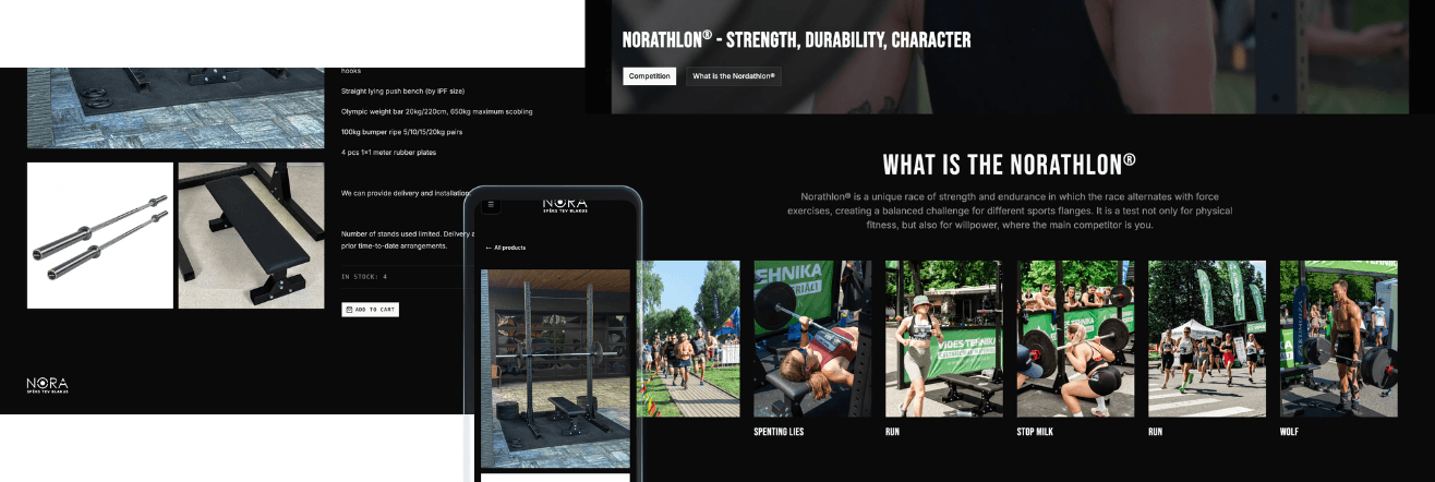 Noratlons — NORA equipment shop and Noratlons® race site at noratlons.lv