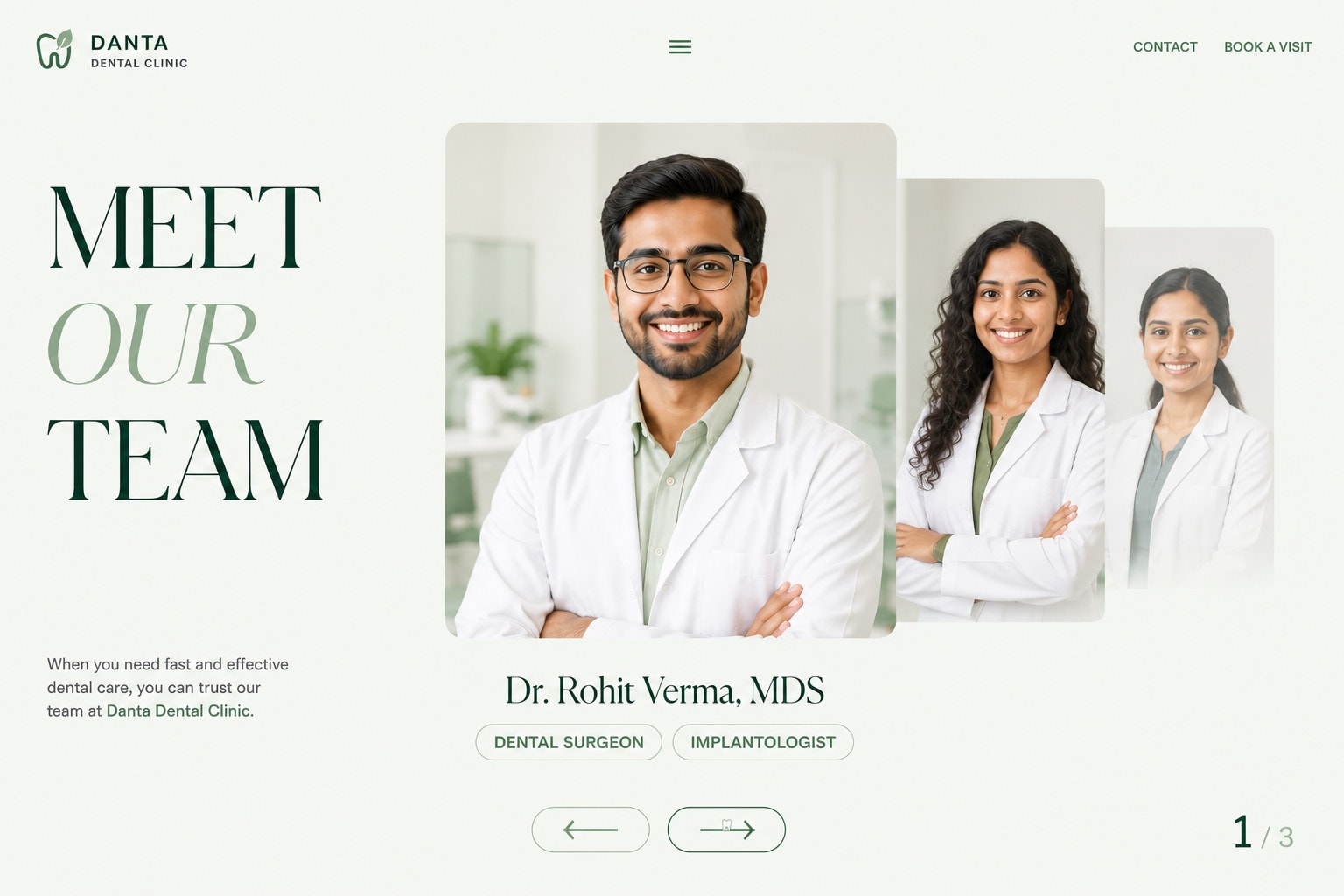 Danta Dental Clinic team — callout logo thumbnail